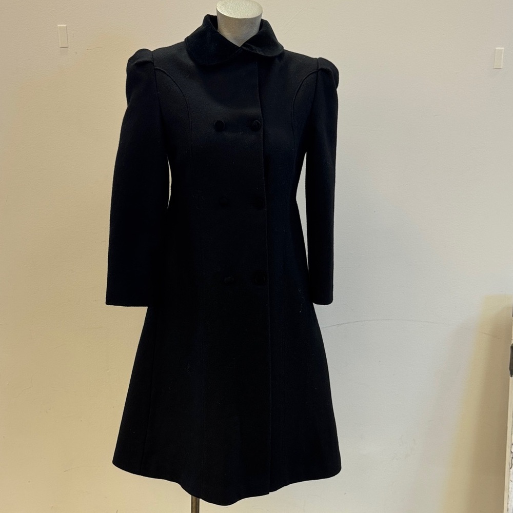 Freeway Black Pea Coat